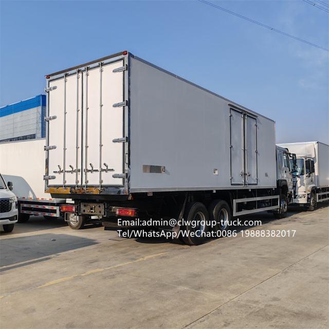 Sinotruk howo 9.6m truck freezer cold room refrigerated delivery truck,Chengli Special Automobile Co.,Ltd,Sinotruk howo frozen fish transport refrigerated delivery truck