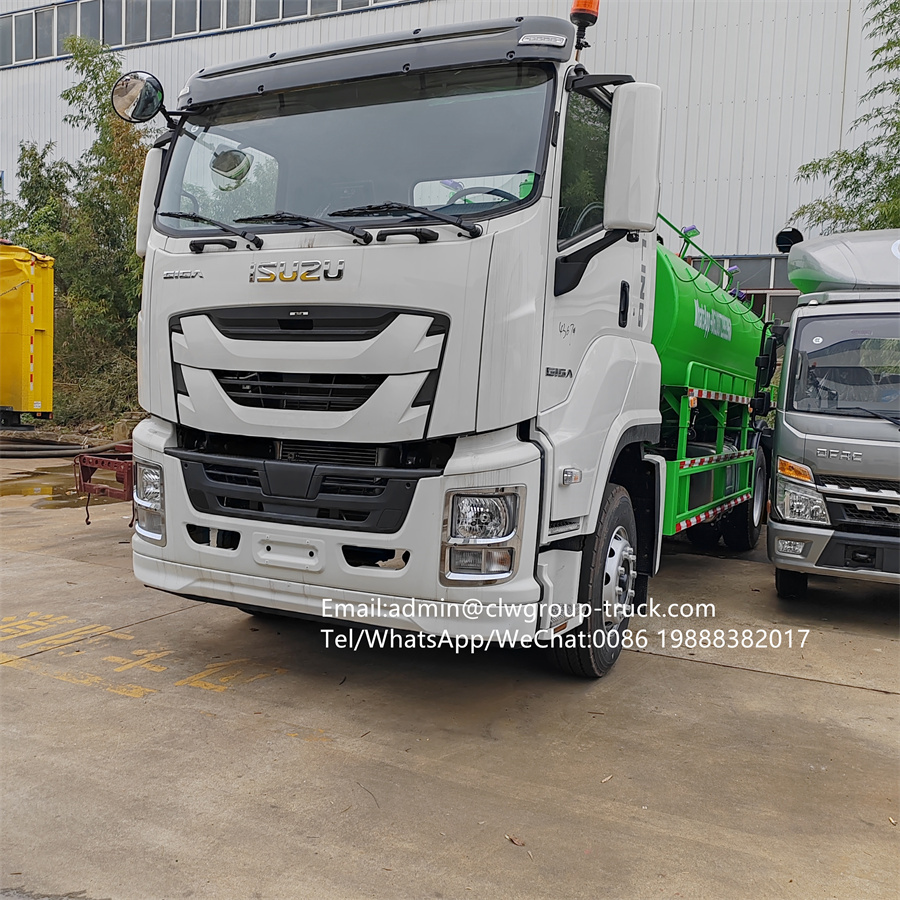 ISUZU 10m3 12m3 15m3 sewer removal fecal suction pump toilet sucker liquid waste truck,Chengli Special Automobile Co.,Ltd,ISUZU sewer fecal suction pump toilet sucker liquid waste truck