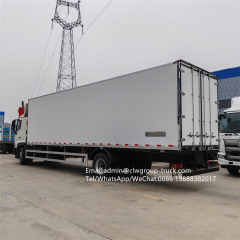 Hino 9.6m van box 6 wheeler 15 tons cold room freezer box truck,Chengli Special Automobile Co.,Ltd,Hino 4x2 6 wheeler 9.6m van box freezer mobile frozen drink truck