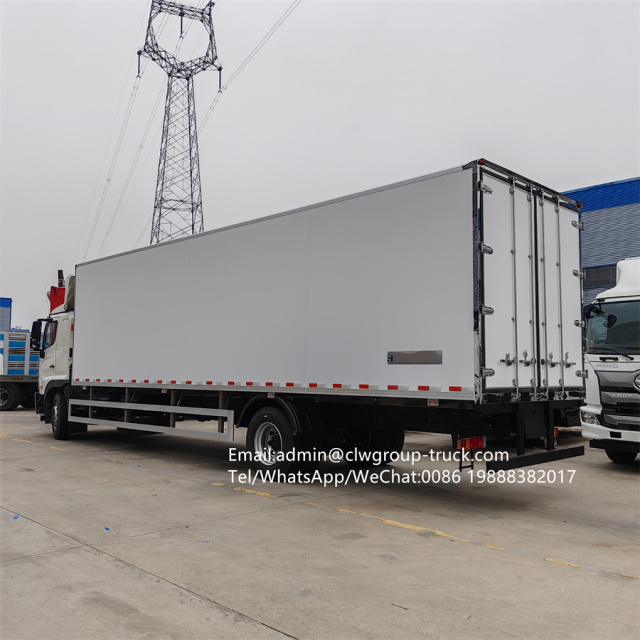 Hino 9.6m van box 6 wheeler 15 tons cold room freezer box truck,Chengli Special Automobile Co.,Ltd,Hino 4x2 6 wheeler 9.6m van box freezer mobile frozen drink truck