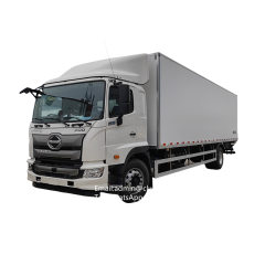 Hino 9.6m van box 6 wheeler 15 tons cold room freezer box truck,Chengli Special Automobile Co.,Ltd,Hino 4x2 6 wheeler 9.6m van box freezer mobile frozen drink truck