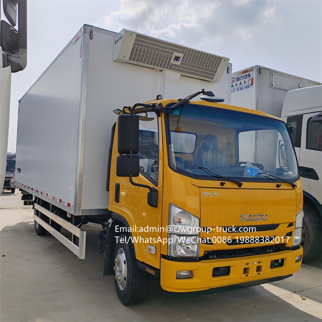 Isuzu 130hp 5m van light duty live chickens box refrigerated truck,Chengli Special Automobile Co.,Ltd,new isuzu 130hp transport live chickens light duty refrigerated truck