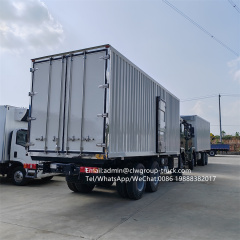 10 wheeler shacman 20tons 9.5m box refrigerated truck,Chengli Special Automobile Co.,Ltd,Shacman 6x4 fiberglass cargo truck box 20tons refrigerated truck