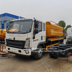 Sinotruk howo 3cbm sewage tanker 7m3 pressure tanker cleaning vacuum pump truck,Chengli Special Automobile Co.,Ltd,Sinotruk howo high pressure sewage suction and water jetting truck