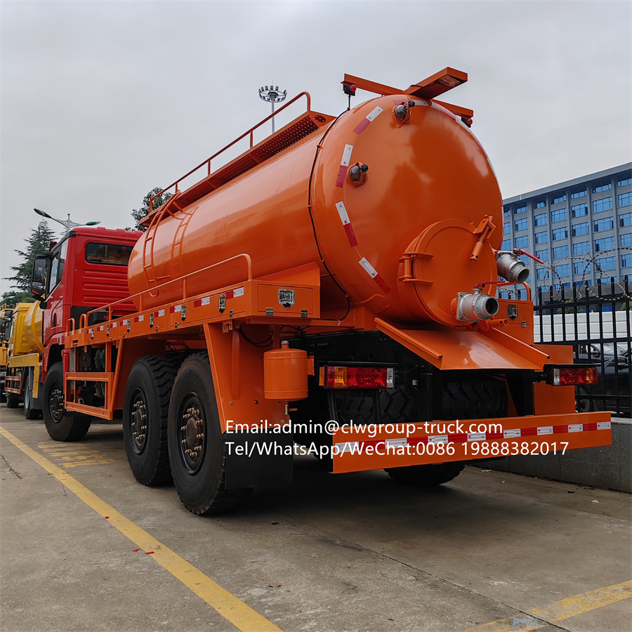Shacman 10 wheeler 16tons 18tons suction pump truck mounted sewage collection truck,Chengli Special Automobile Co.,Ltd,Shacman 6x4 10 wheeler sewer waste removal sewage collection truck