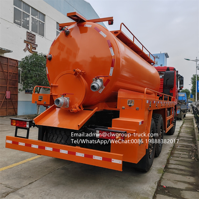 Shacman 10 wheeler 16tons 18tons suction pump truck mounted sewage collection truck,Chengli Special Automobile Co.,Ltd,Shacman 6x4 10 wheeler sewer waste removal sewage collection truck
