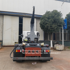 Foton 6m3 bin hook lift arm roll dumpster roll off garbage truck,Chengli Special Automobile Co.,Ltd,Foton 6 tons bin hook lift dump body dumpster roll off truck