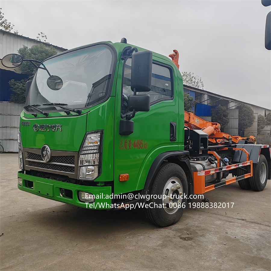 Sinotruk 4x2 4x4 trash bin hydraulic container collector 5ton hooklift garbage truck,Chengli Special Automobile Co.,Ltd,Sinotruk 4x2 4x4 bin collection hook lift garbage bin hook truck