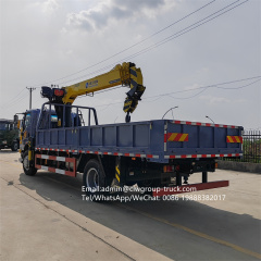 Sinotruk homancn truck with brick crane 5tons 6.3tons,Chengli Special Automobile Co.,Ltd,Sinotruk homancn xcmg 5 tons telescopic delivery truck crane 6.3tons