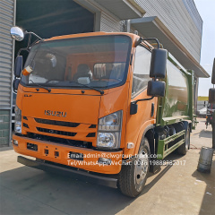 Isuzu 6m3 trash bin collector refuse garbage compactor truck,Chengli Special Automobile Co.,Ltd,Isuzu waste collector rubbish bin hydrualic refuse compactor truck