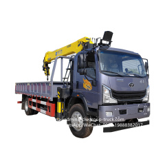 Sinotruk homancn truck with brick crane 5tons 6.3tons,Chengli Special Automobile Co.,Ltd,Sinotruk homancn xcmg 5 tons telescopic delivery truck crane 6.3tons