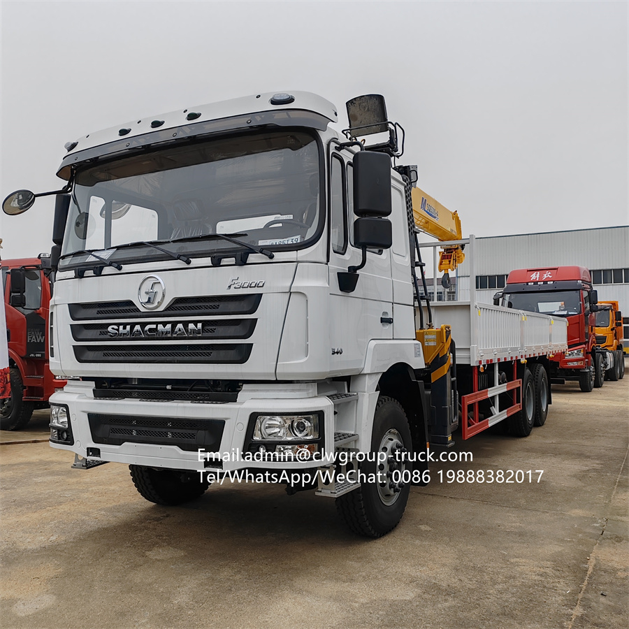 Shacman 10 wheeler 10tons 12tons self loading truck unloading crane,Chengli Special Automobile Co.,Ltd,Shacman 10 wheeler telescopic boom truck unloading crane 10tons 12tons