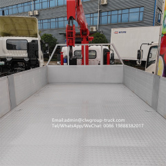 Isuzu aluminum alloy lorry box cargo truck with crane telescopic boom 4 ton,Chengli Special Automobile Co.,Ltd,Isuzu aluminum alloy lorry box cargo truck crane telescopic boom 4tons