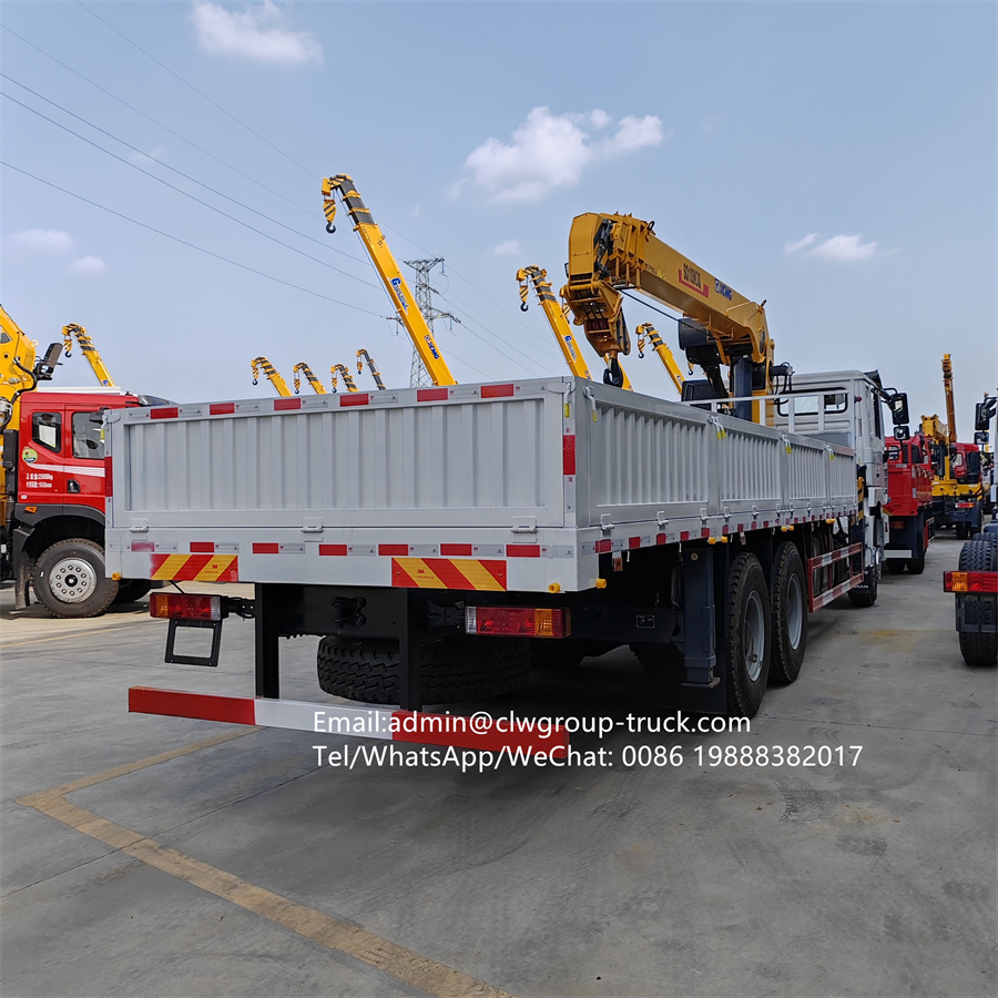 Shacman 10 wheeler 10tons 12tons self loading truck unloading crane,Chengli Special Automobile Co.,Ltd,Shacman 10 wheeler telescopic boom truck unloading crane 10tons 12tons