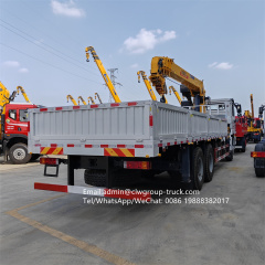 Shacman 10 wheeler 10tons 12tons self loading truck unloading crane,Chengli Special Automobile Co.,Ltd,Shacman 10 wheeler telescopic boom truck unloading crane 10tons 12tons