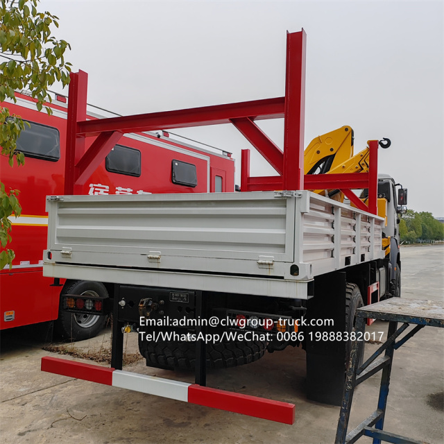 Beiben weichai 290hp 4x4 off road xcmg mobile knuckle crane 6.3tons 8tons,Chengli Special Automobile Co.,Ltd,Beiben 4x4 8tons mobile folding arm knuckle boom truck crane lift