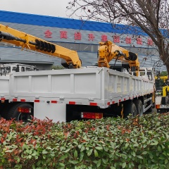 Shcman 8X4 12 wheeler 14tons 16tons auger pole lifting truck mounted crane,Chengli Special Automobile Co.,Ltd,Shacman 12 wheeler 14tons auger truck mounted crane xcmg hole digging