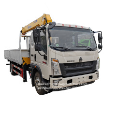 Sinotruk howo 3tons truck mounted crane,Chengli Special Automobile Co.,Ltd,Sinotruk howo light duty mini small 3 tons removable truck crane