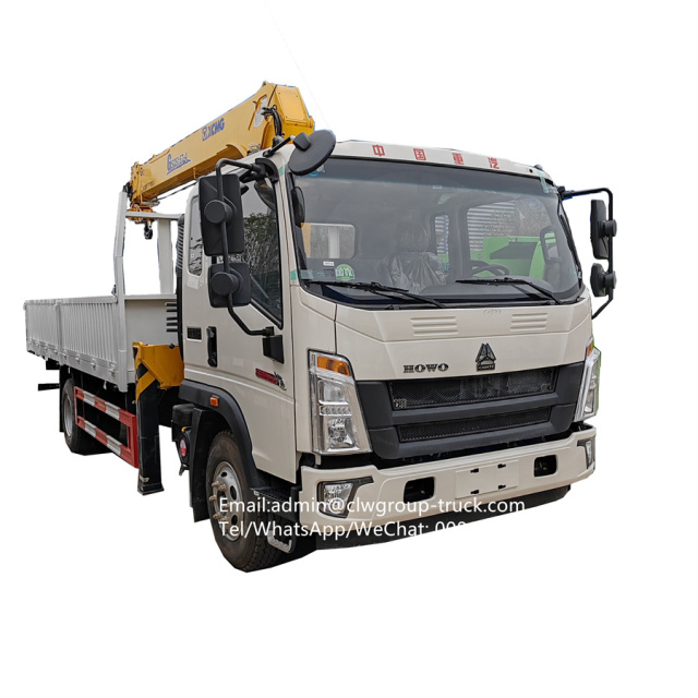 Sinotruk howo 3tons truck mounted crane,Chengli Special Automobile Co.,Ltd,Sinotruk howo light duty mini small 3 tons removable truck crane