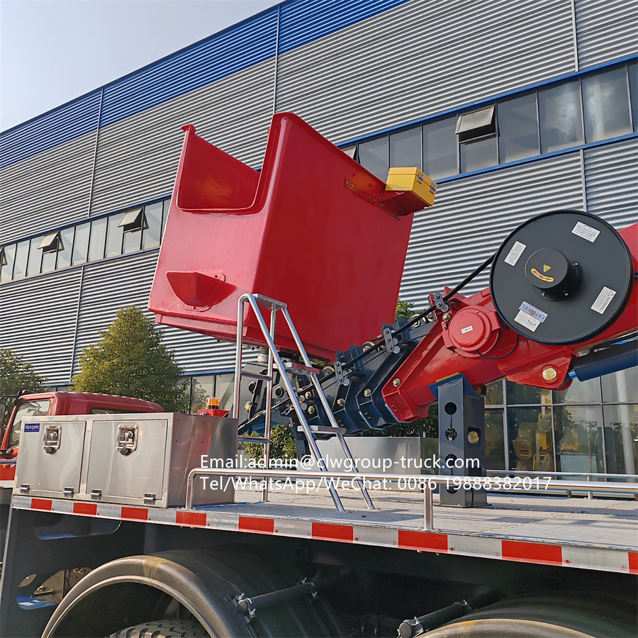 Shacman 6x4 10 wheeler 24m truck mounted aerial lift working platform ladder,Chengli Special Automobile Co.,Ltd,Shacman 6x4 24m articulated ladder cherry picker aerial lift truck