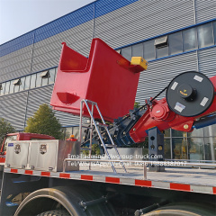 Shacman 6x4 10 wheeler 24m truck mounted aerial lift working platform ladder,Chengli Special Automobile Co.,Ltd,Shacman 6x4 24m articulated ladder cherry picker aerial lift truck