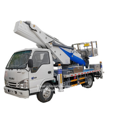 Isuzu 17.5m 21m 23m mobile hydraulic lift beam lifter cherry picker truck,Chengli Special Automobile Co.,Ltd,Isuzu high altitude bucket beam lifter aerial manlift truck for sale