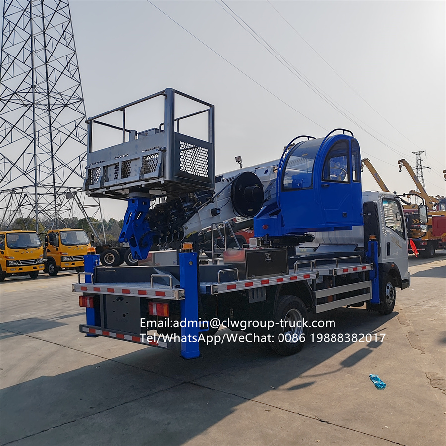 Sinotruk 30m ladder lift hydraulic  aerial working truck telescopic boom,Chengli Special Automobile Co.,Ltd,Sinotruk howo 30m aerial working bucket aerial lift truck for sale