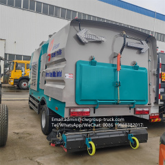 Dongfeng vacuum tanker street cleaner dust suction truck,Chengli Special Automobile Co.,Ltd,Dongfeng  vacuum cleaner brush street washing dust collection truck