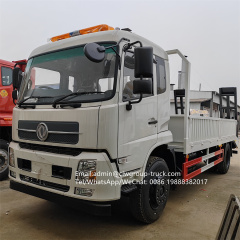 Dongfeng 6m lorry drop side hydraulic ladder flatbed truck,Chengli Special Automobile Co.,Ltd,Dongfeng 4x2 platform lorry box frame low loader flatbed truck beds