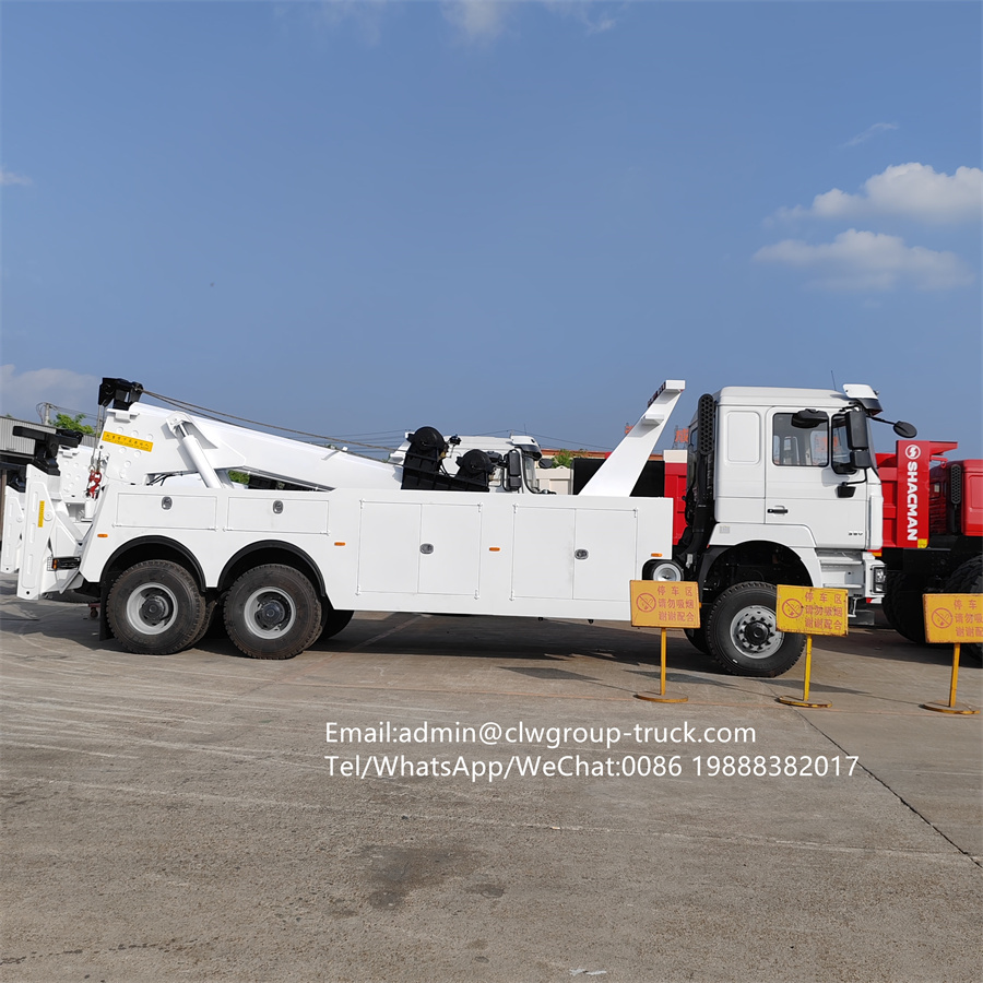 Shacman 6x4 10 wheeler 25tons lifting crane 50tons towing emergency recovery truck,Chengli Special Automobile Co.,Ltd,10 wheeler 20tons boom emergency remote control rotator wrecker truck