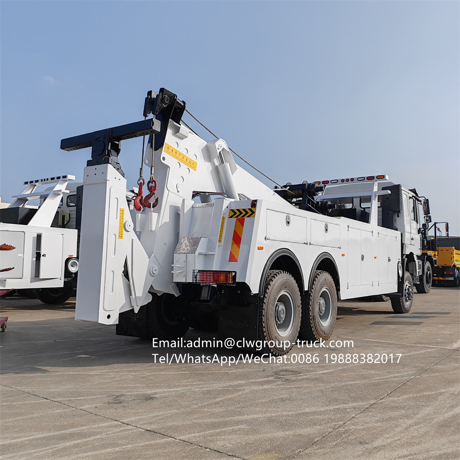 Shacman 6x4 10 wheeler 25tons lifting crane 50tons towing emergency recovery truck,Chengli Special Automobile Co.,Ltd,10 wheeler 20tons boom emergency remote control rotator wrecker truck