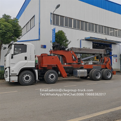 Isuzu 8x4 heavy duty 30tons Lifting Capacity Crane Tow and Lifting Truck Wrecker,Chengli Special Automobile Co.,Ltd,Isuzu 30tons winch lifting 80tons towing rotator crane wrecker truck