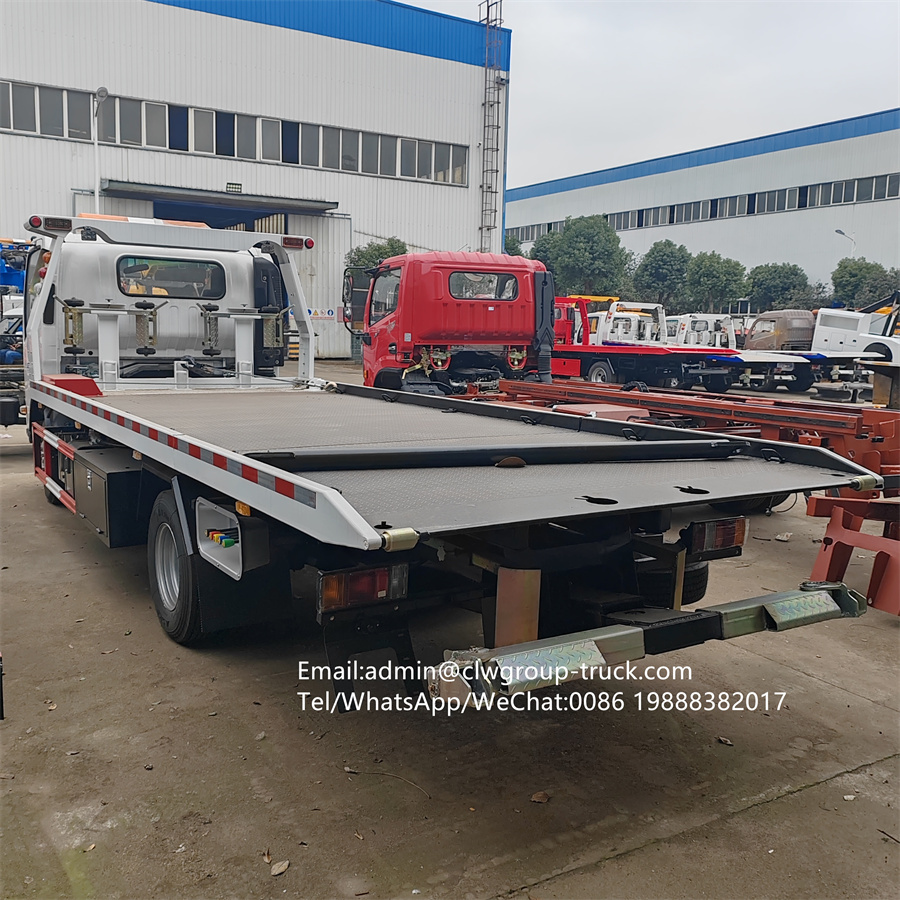Isuzu right hand drive 4ton Tow Wreckertruck Flat Bed Truck Recovery Truck Towing Truck,Chengli Special Automobile Co.,Ltd,right hand drive recovery tilting slide car lift isuzu wrecker truck