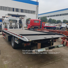 Isuzu right hand drive 4ton Tow Wreckertruck Flat Bed Truck Recovery Truck Towing Truck,Chengli Special Automobile Co.,Ltd,right hand drive recovery tilting slide car lift isuzu wrecker truck