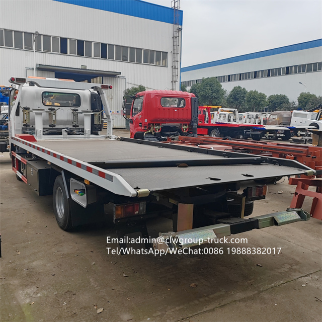 Isuzu right hand drive 4ton Tow Wreckertruck Flat Bed Truck Recovery Truck Towing Truck,Chengli Special Automobile Co.,Ltd,right hand drive recovery tilting slide car lift isuzu wrecker truck