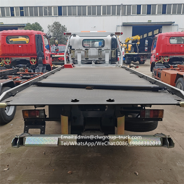 Isuzu right hand drive 4ton Tow Wreckertruck Flat Bed Truck Recovery Truck Towing Truck,Chengli Special Automobile Co.,Ltd,right hand drive recovery tilting slide car lift isuzu wrecker truck