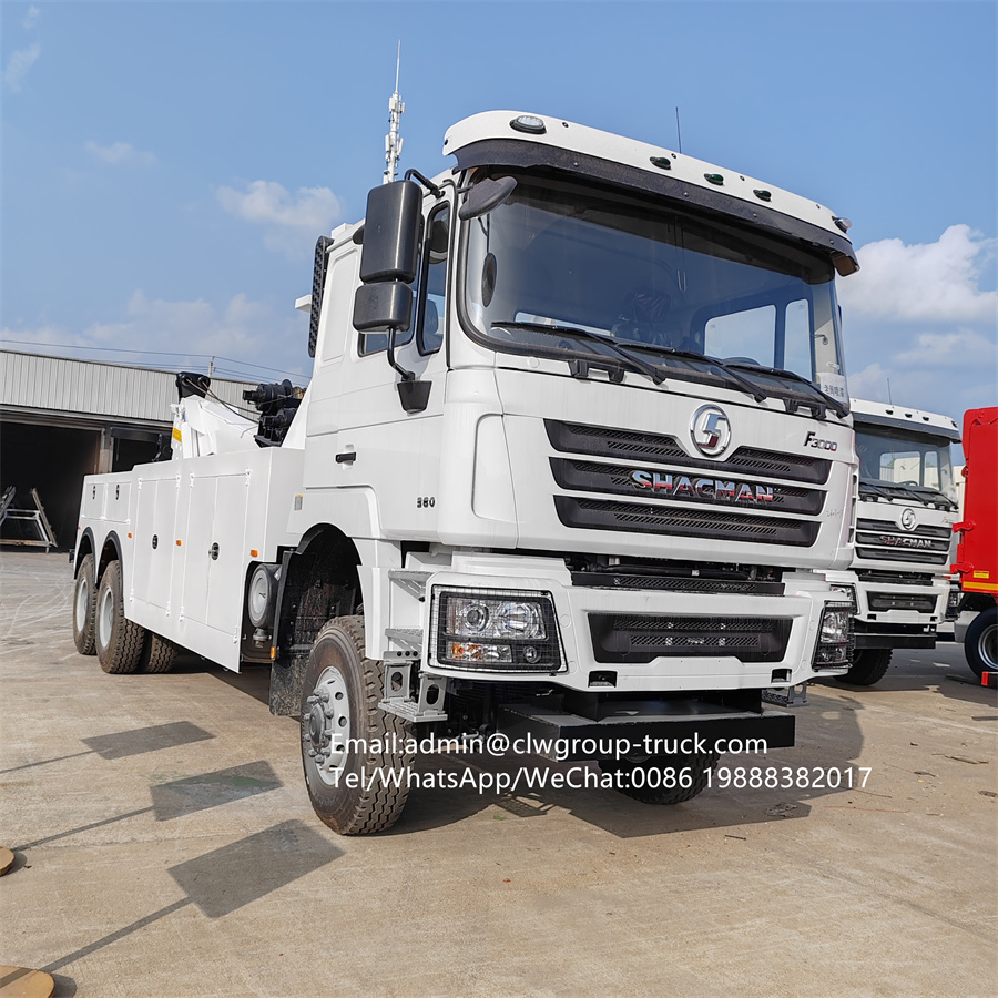 Shacman 6x4 10 wheeler 25tons lifting crane 50tons towing emergency recovery truck,Chengli Special Automobile Co.,Ltd,10 wheeler 20tons boom emergency remote control rotator wrecker truck