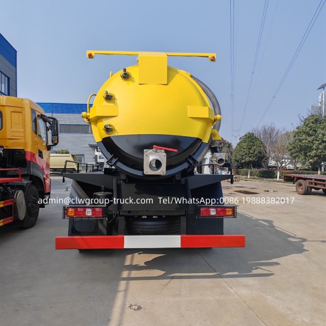 Shacman 6 wheeler 12000 14000 litres sewer drainage cesspool vacuum truck,Chengli Special Automobile Co.,Ltd,Shacman 12tons sewer suction cesspool vacuum tank truck 12000 litres