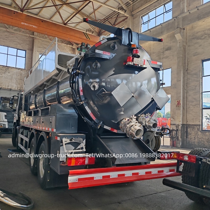 Sinotruk 8x4 30m3 pressure jetting truck with compressor sewage drain truck,Chengli Special Automobile Co.,Ltd,Sinotruk howo cleaner drainage pressure sewer jet sewage drain truck