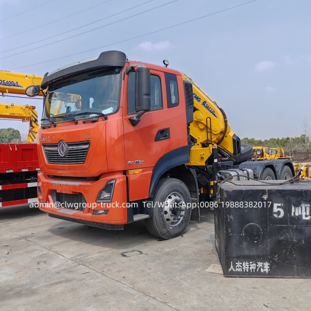 Dongfeng 6x4 10 wheeler knuckle boom tractor truck 14tons,Chengli Special Automobile Co.,Ltd,Dongfeng folding boom hydraulic arm tractor xcmg truck crane price