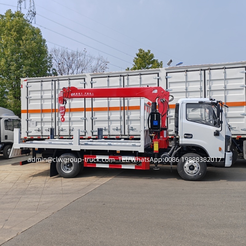 DFAC with yunnei engine 90hp 3tons light duty crane trucks for sale,Chengli Special Automobile Co.,Ltd,Dongfeng hydraulic small lifting boom self loading lorry crane 3 ton