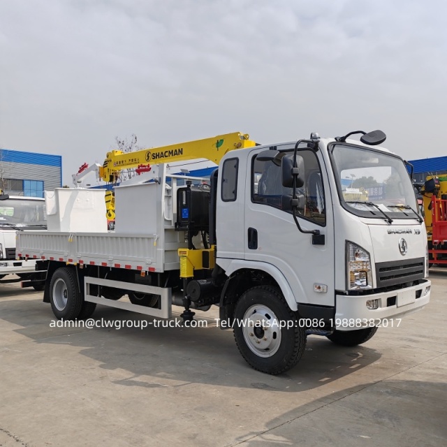 Shacman 4x4 4x2 5tons telescopic boom bucket truck crane,Chengli Special Automobile Co.,Ltd,Shacman boom lift mounted 5tons dump tipper bucket truck crane