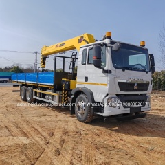 Sinotruk howo 6x4 10 wheeler 10tons 14tons crane with aluminum alloy dropside box truck,Chengli Special Automobile Co.,Ltd,Sinotruk howo 6x4 10tons 12tons aluminum alloy heavy duty truck crane