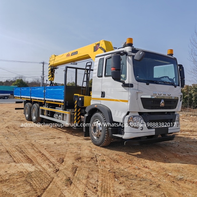 Sinotruk howo 6x4 10 wheeler 10tons 14tons crane with aluminum alloy dropside box truck,Chengli Special Automobile Co.,Ltd,Sinotruk howo 6x4 10tons 12tons aluminum alloy heavy duty truck crane