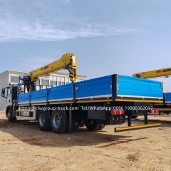 Sinotruk howo 6x4 10 wheeler 10tons 14tons crane with aluminum alloy dropside box truck,Chengli Special Automobile Co.,Ltd,Sinotruk howo 6x4 10tons 12tons aluminum alloy heavy duty truck crane