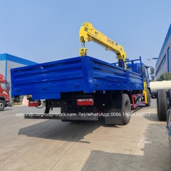 Dongfeng 5 tons hydraulic arm telescopoic boom truck,Chengli Special Automobile Co.,Ltd,Dongfeng 4x2 4x4 6 wheeler 5 tons hydraulic arm box truck crane