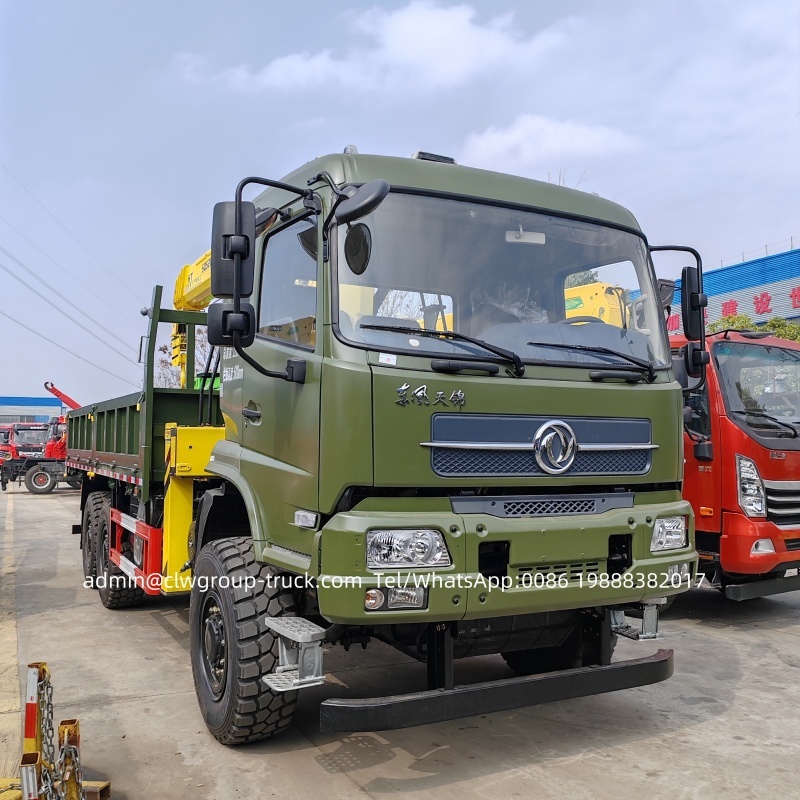 Dongfeng 6x4 10 wheeler 14tons truck and crane,Chengli Special Automobile Co.,Ltd,Dongfeng 10 wheeler 14tons capacity boom mobile truck and crane 12tons