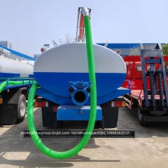 Isuzu 8 tons cesspool cleaner vacuum pump suction truck,Chengli Special Automobile Co.,Ltd,Isuzu 8000 litres cesspit emptier vacuum suction cesspool pump truck