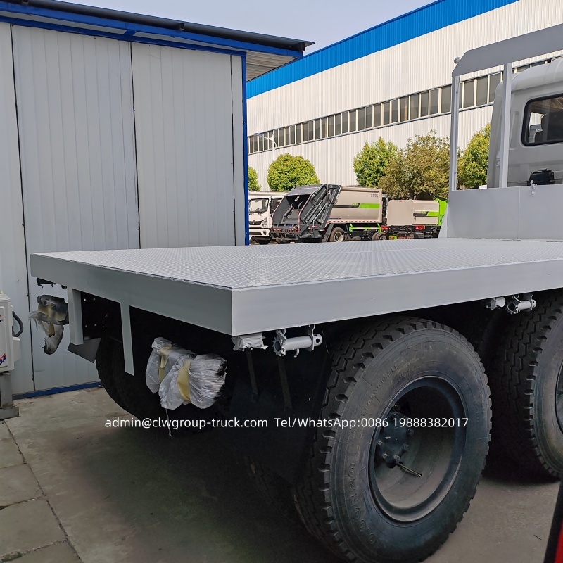 Dongfeng 10 wheeler 15tons 20tons heavy brick stone rock transport flatbed truck,Chengli Special Automobile Co.,Ltd,Dongfeng 15tons heavy equipment lorry flatbed truck low bed platform