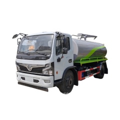 Dongfeng 5000litres toilet liquid waste water suction septic tank vacuum truck,Chengli Special Automobile Co.,Ltd,Dongfeng poop suction fecal tanker vacuum pump toilet suction truck